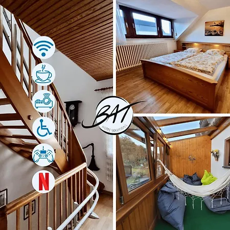 Apartment 10 Min Zur Altstadt, Scheunen Ferienwohnung, Sternenhimmel Im Wintergarten Mit Grill, Lift Und Kino *